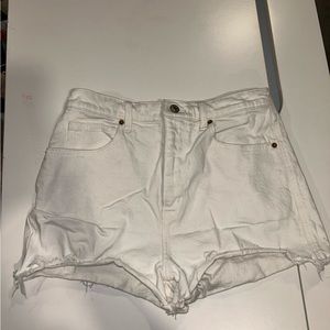 Abercrombie and Fitch ultra high rise mom shorts